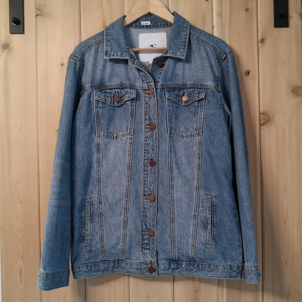 O'Neill Medium Wash Laidback Denim Jacket